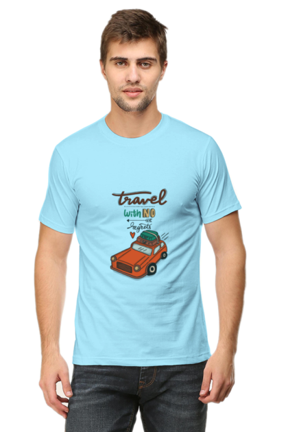 Travel with no Regrets Unisex Classic Tshirt